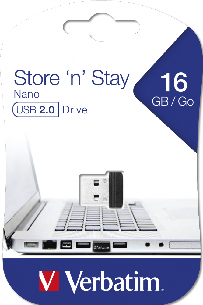 Memorie USB Verbatim Nano 16GB StoreNStay - Compactă și Rezistentă - imagine 4