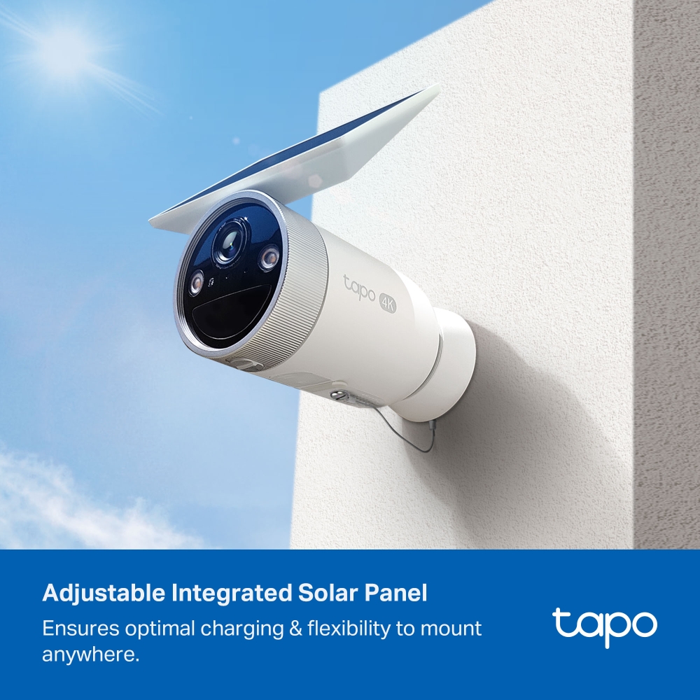 Cameră Supraveghere Solară 4K TP-Link Tapo - AI și Night Vision - imagine 8