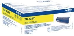 Toner Original Brother TN421Y Galben - 1.800 Pagini - imagine 2