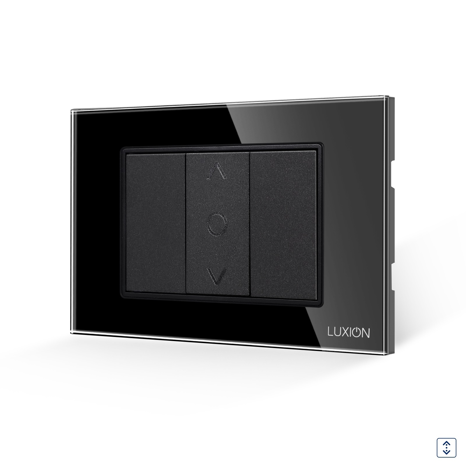 Intrerupator Jaluzele Mecanic LUXION cu Rama Sticla 3M, IP44 - imagine 5