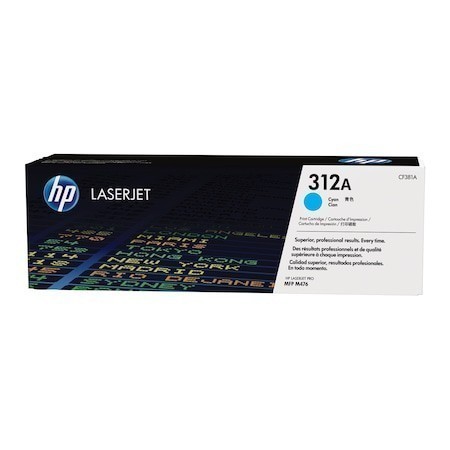 Toner Original HP CF381A Cyan 312 - 2.700 pagini