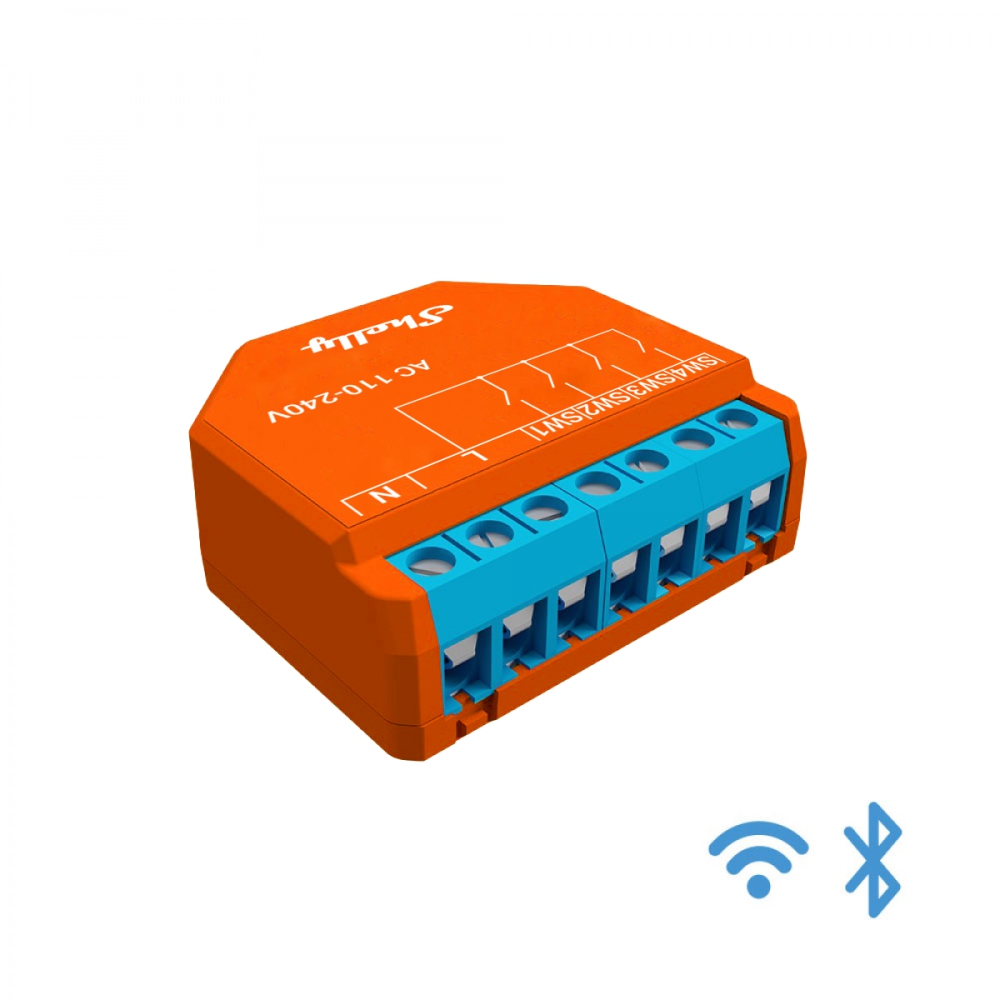 Releu Inteligent Shelly Plus I4, Control WiFi, 4 Canale - imagine 2