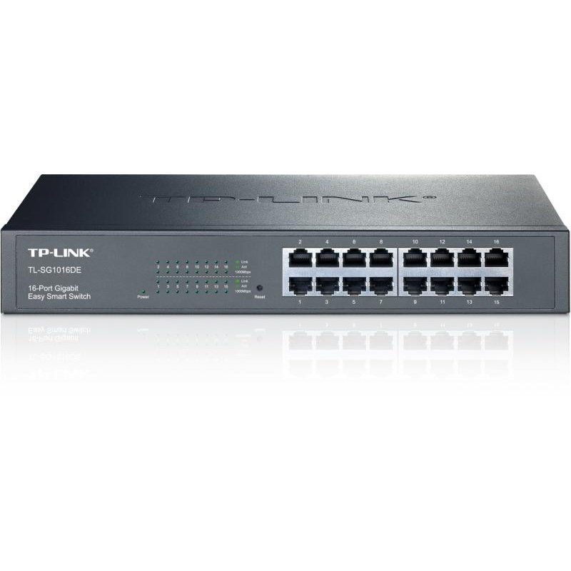 Switch TP-Link TL-SG1016DE, 16 Porturi Gigabit Easy Smart