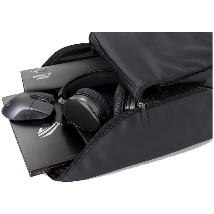 Rucsac ASUS ROG Ranger BP1500 Gri - 15.6 inch, 720g - imagine 4