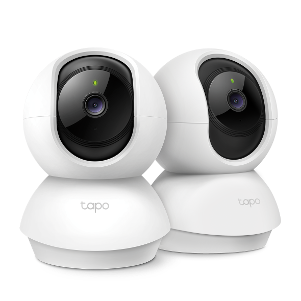 Set 2 Camere de Supraveghere TP-LINK Tapo C200 Pan/Tilt 1080P