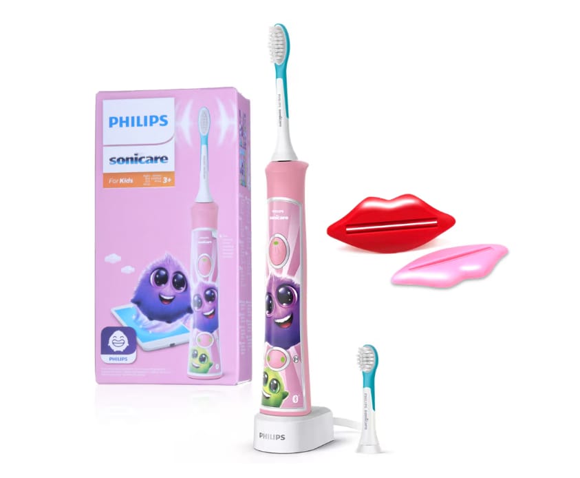 Periuță Electrică Copii Philips Sonicare For Kids Roz - imagine 2