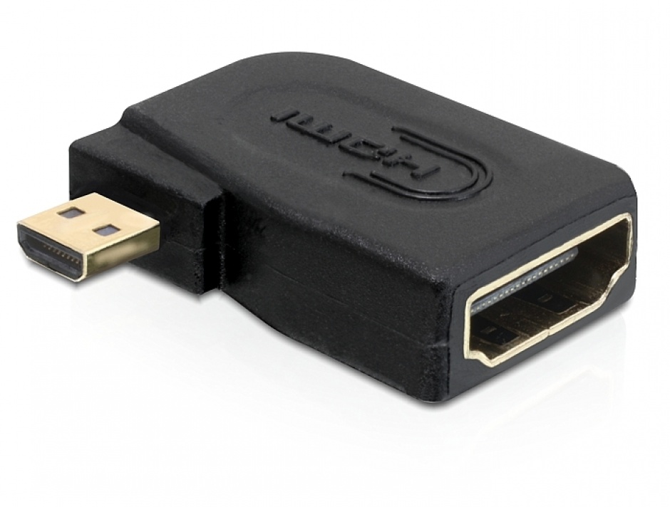 Adaptor HDMI la Micro HDMI unghi Delock