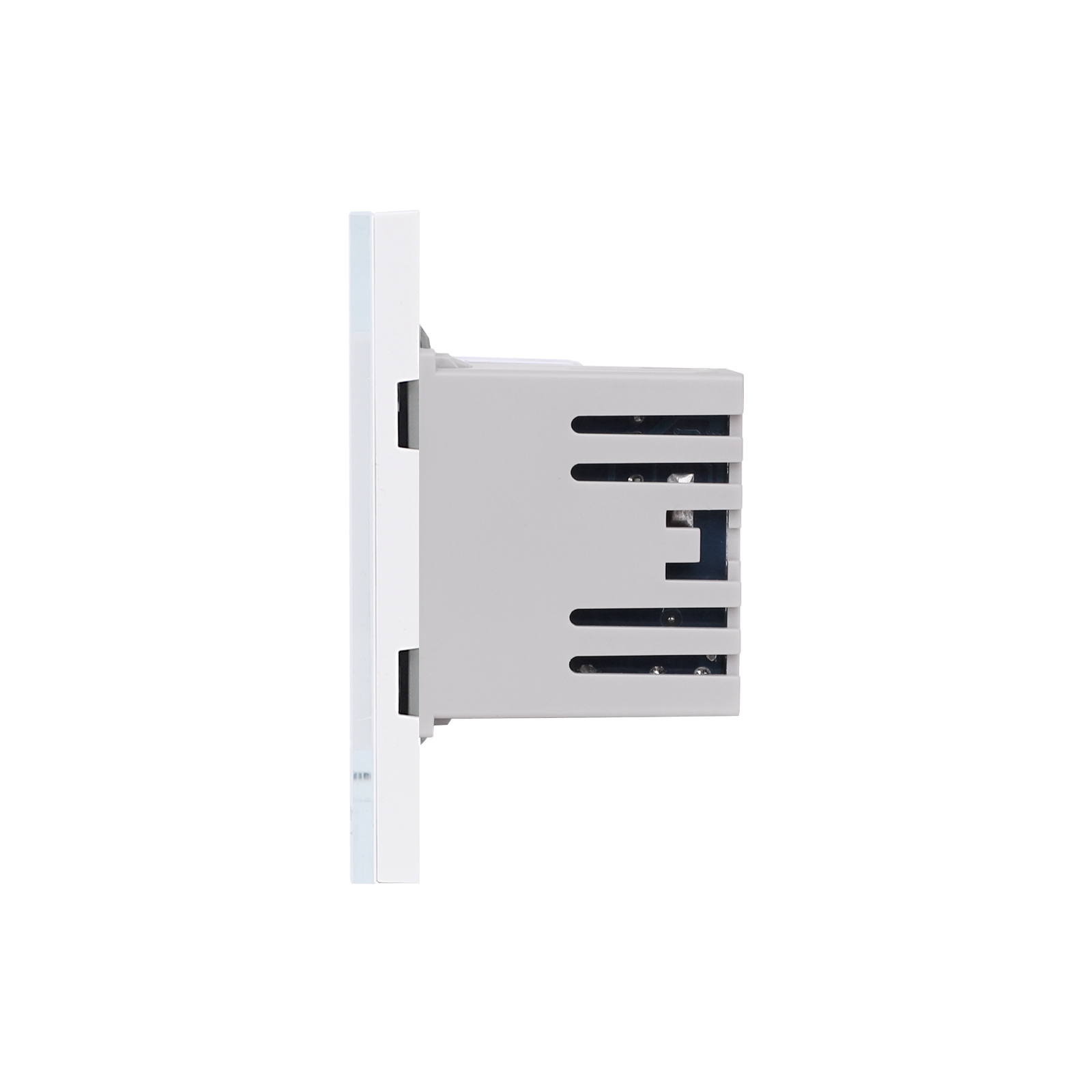 Întrerupător + Priză Îngustă USB A+C, IP44, LUXION - imagine 3