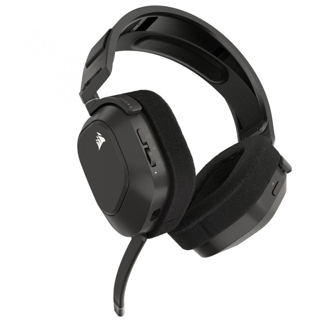 Casti Gaming Corsair HS80 MAX Wireless - 24h Autonomie, 50mm - imagine 3