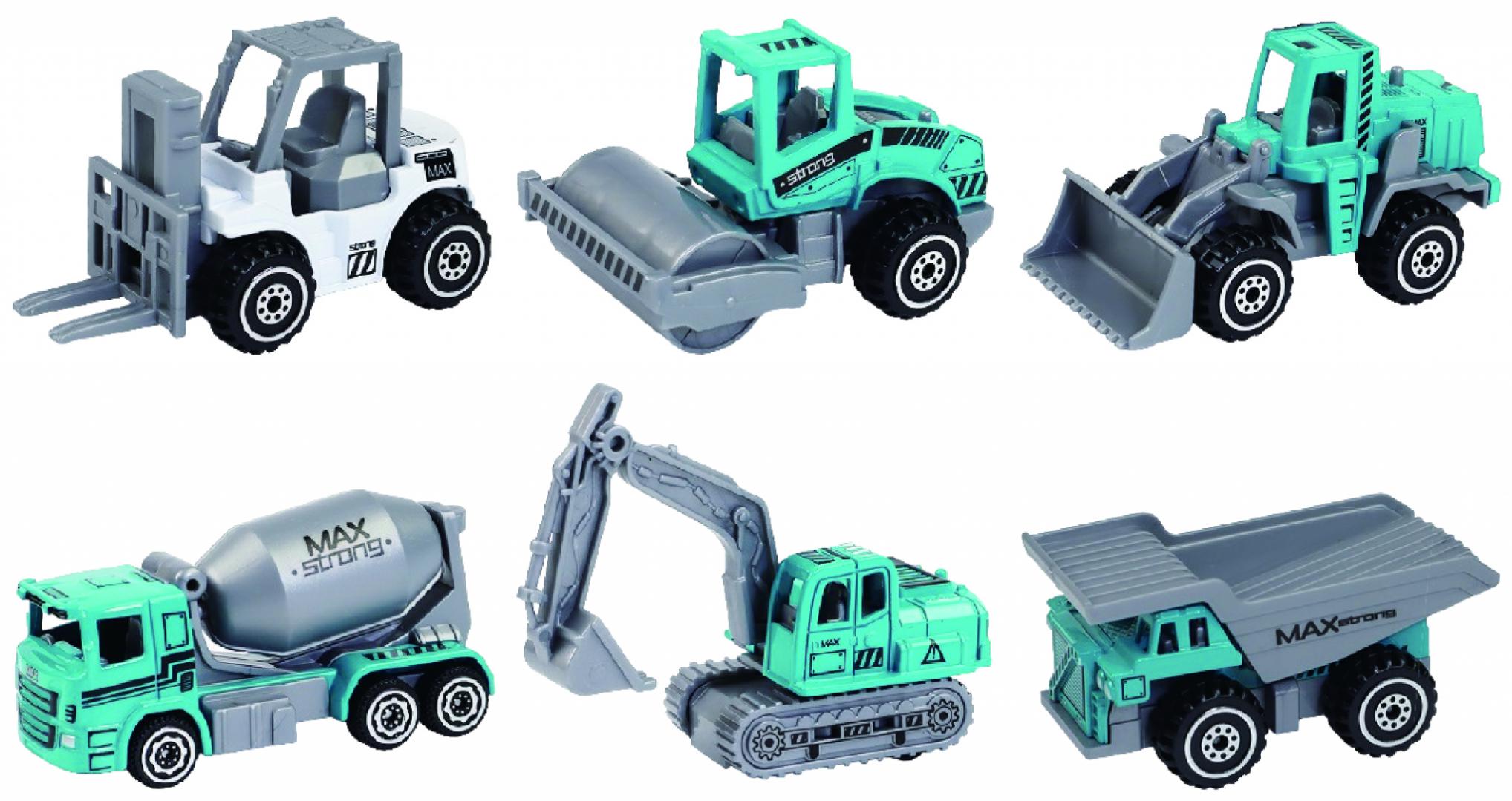 Macheta Utilaj Die Cast 1/64 - Cevodle, 7.5cm, Metal