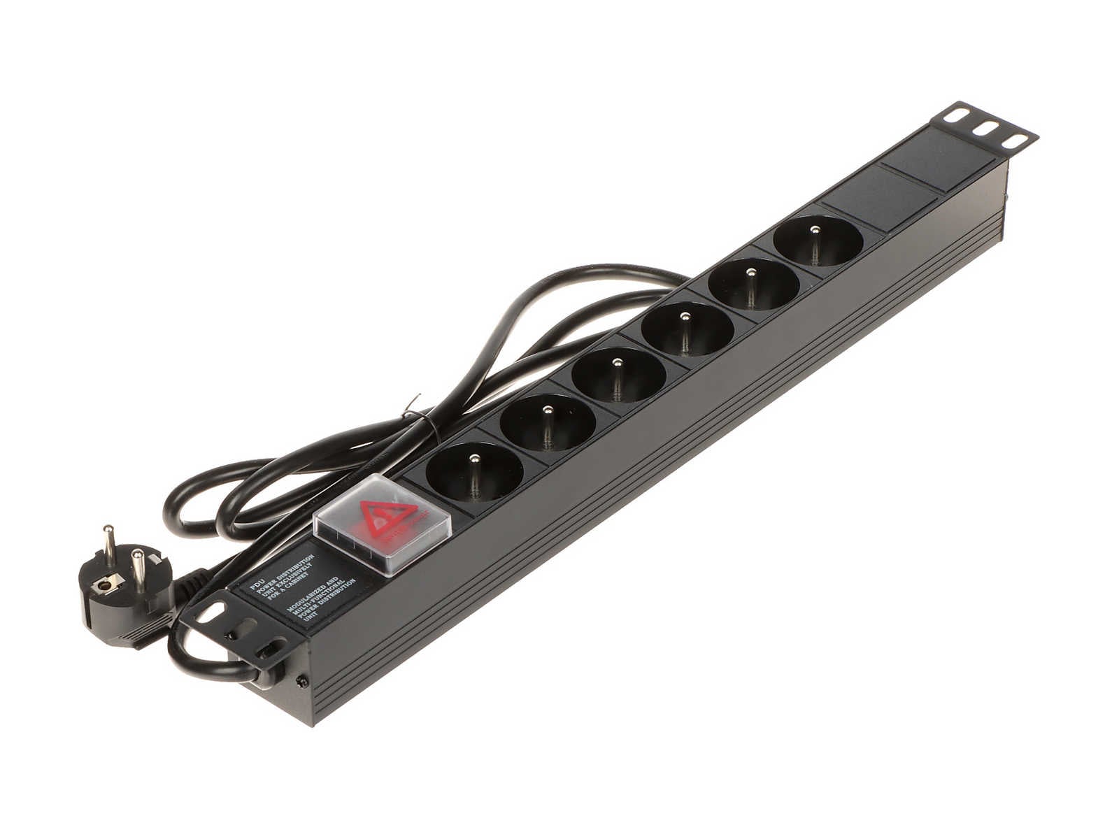 Prelungitor Rack 19" 6 Prize OEM - 3680W