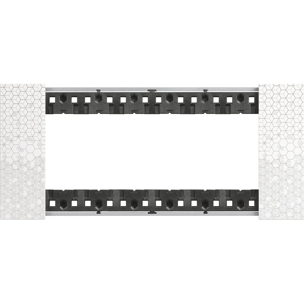 Rama ornament 6 module Bticino Living Now Pixel