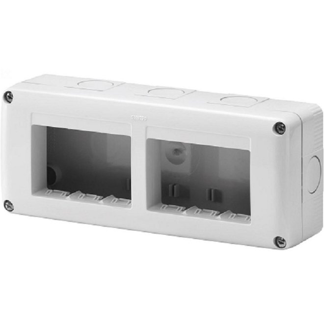 Doză Aplicată 3+3 Module Gewiss IP40