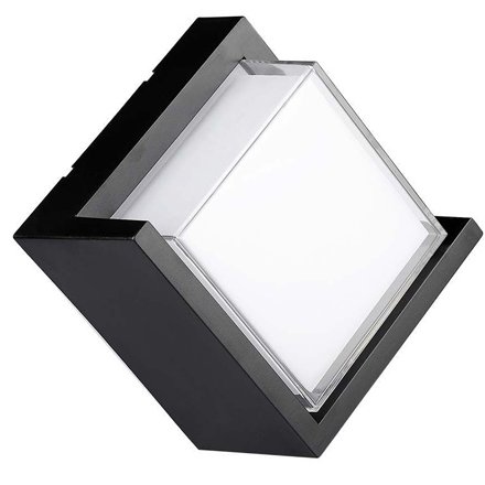 Lampa LED V-TAC 12W IP65 Exterior Negru