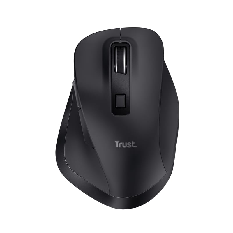 Mouse Trust Fyda Ergonomic Wireless Reincarcabil 2400 DPI - imagine 5