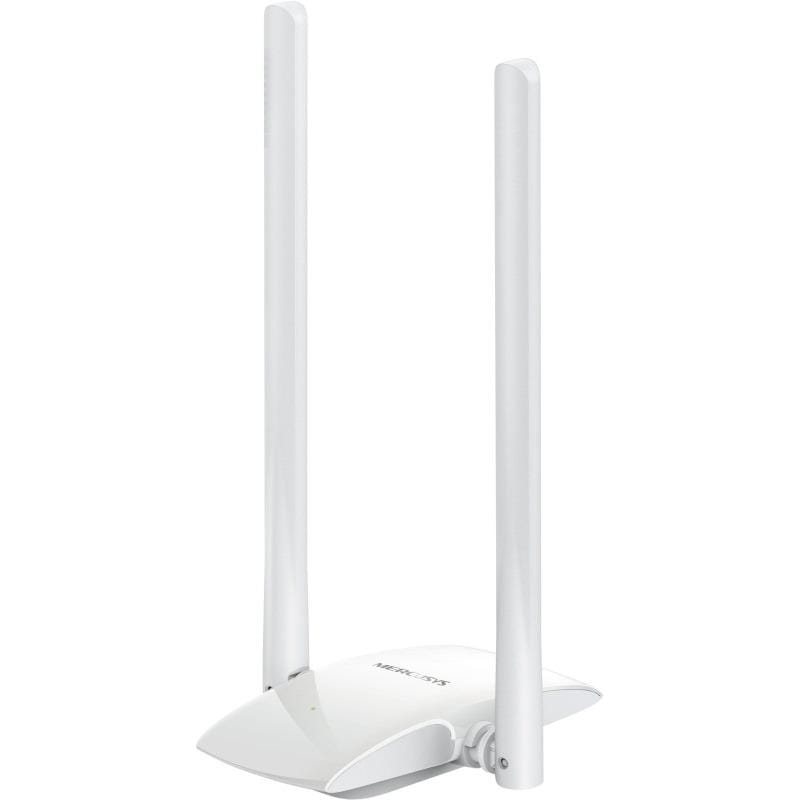 Adaptor Wireless Mercusys MW300UH N300 USB cu 2 Antene - imagine 3