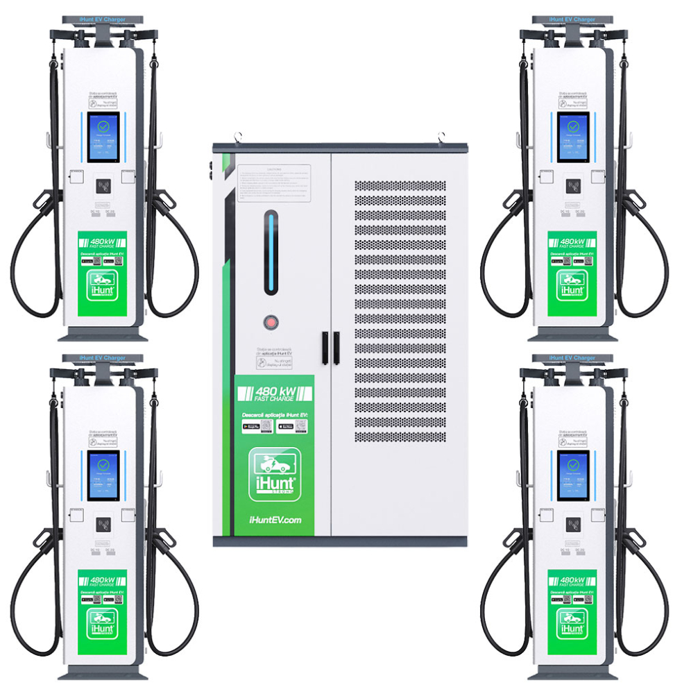 iHunt EV DC V5 480KW 8xCCS2 Statie incarcare Super Charger