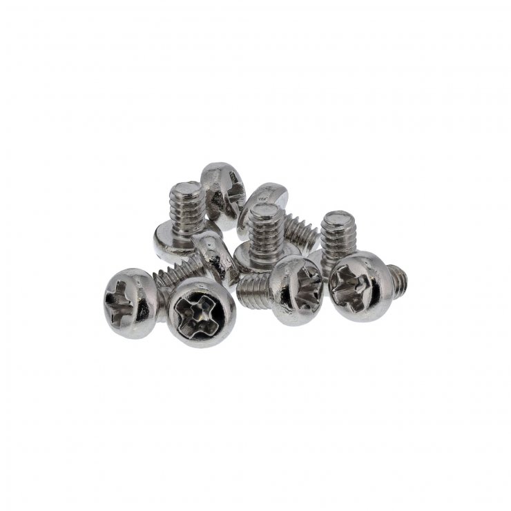 Set 10 șuruburi M.2 SSD M2x3mm InLine, oțel nichelat