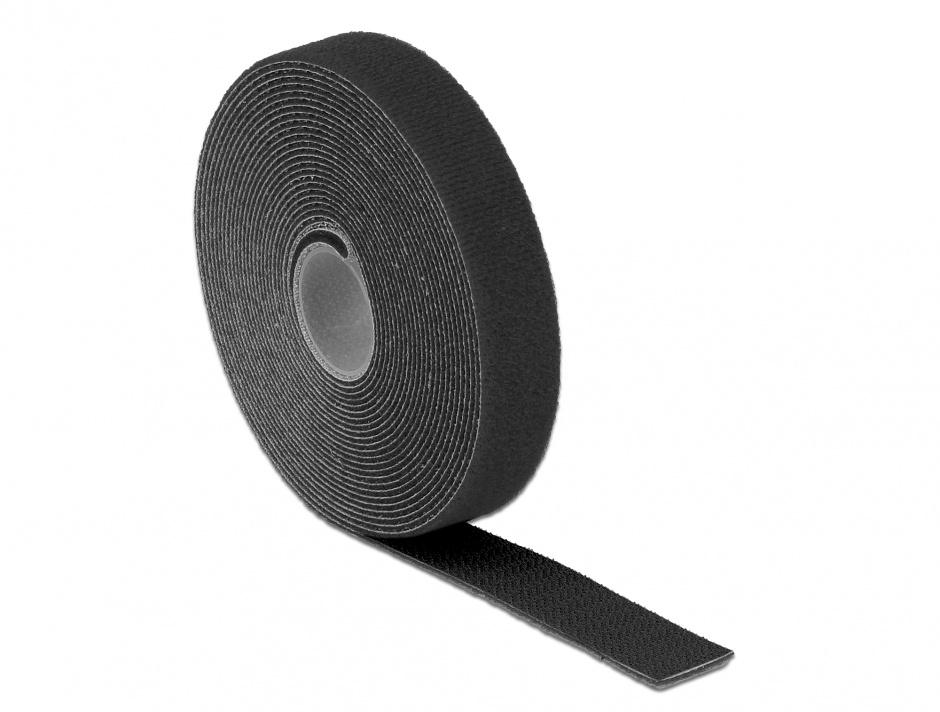 Rola cu arici neagra 5m x 20mm Delock
