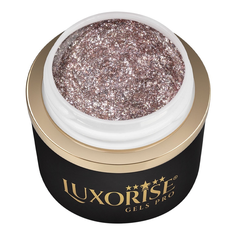 Gel Design 3D Luxorise Royal Glitz, Rustic Rose