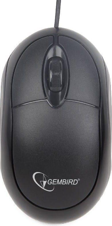 Mouse Gembird MUS-U-01, Optic, 1000 DPI, Negru - imagine 2