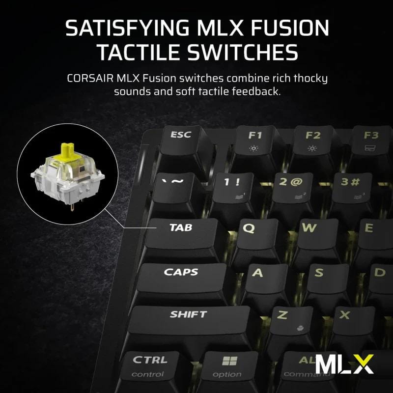 Tastatura Gaming Corsair K65 PLUS Wireless Mecanica RGB - imagine 6