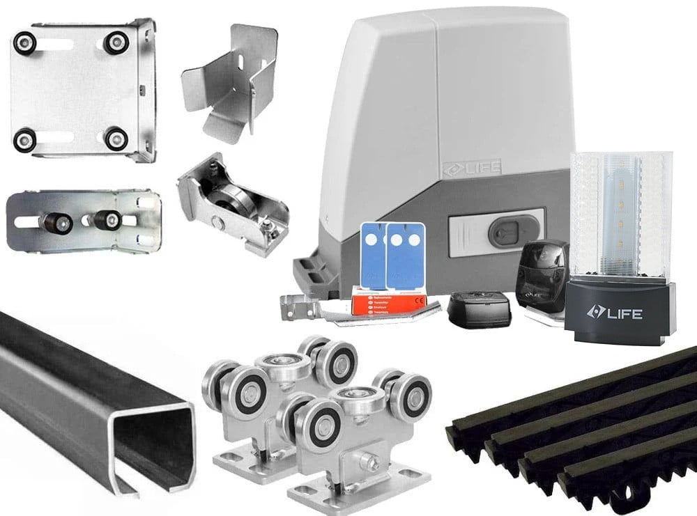 Kit automatizare poartă autoportantă Life, 400 kg