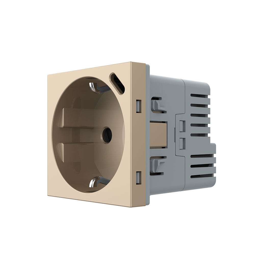 Priză Schuko + USB-C LIVOLO, Sticlă, 18W - imagine 9