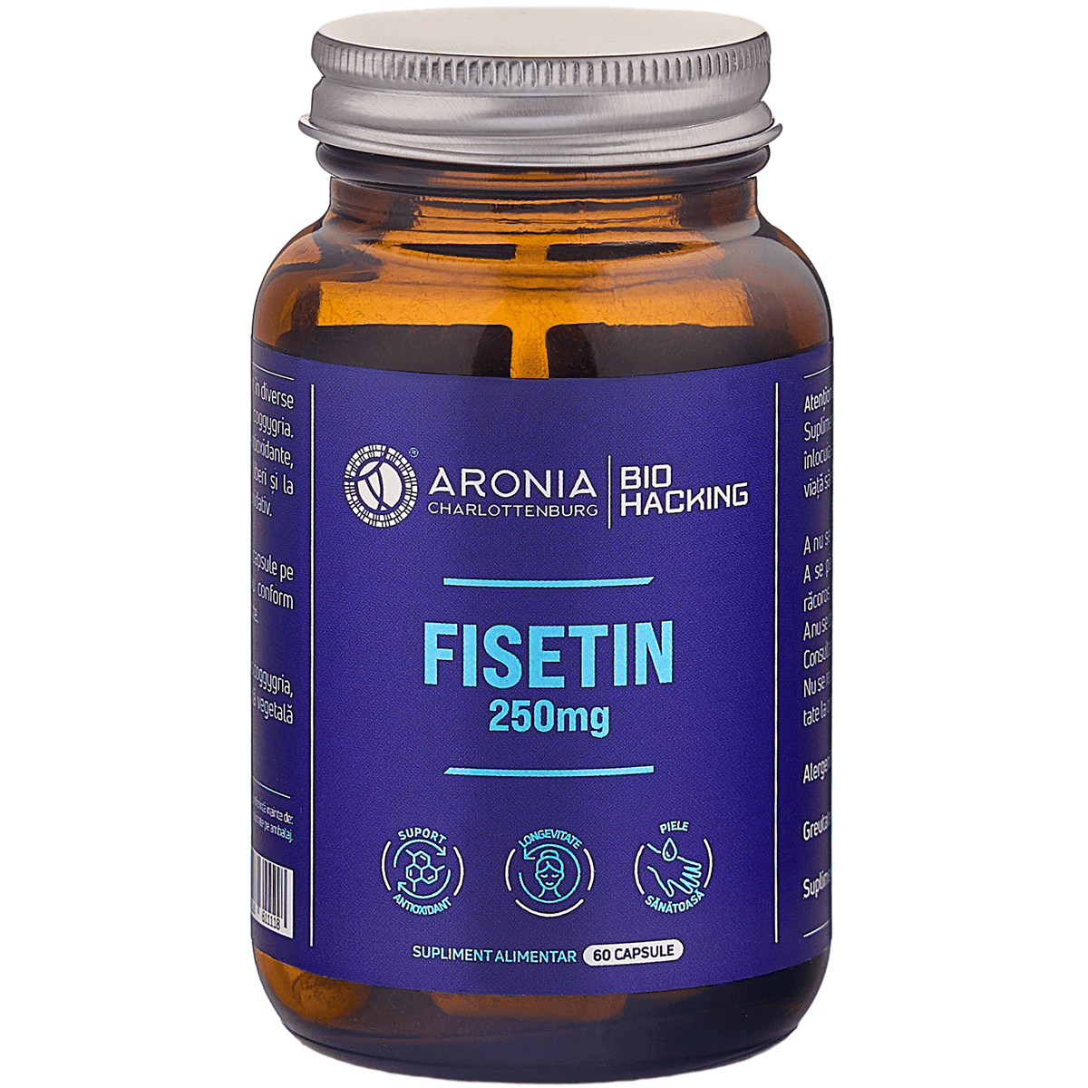 Fisetin 250 mg Aronia | Anti-îmbătrânire și Energie