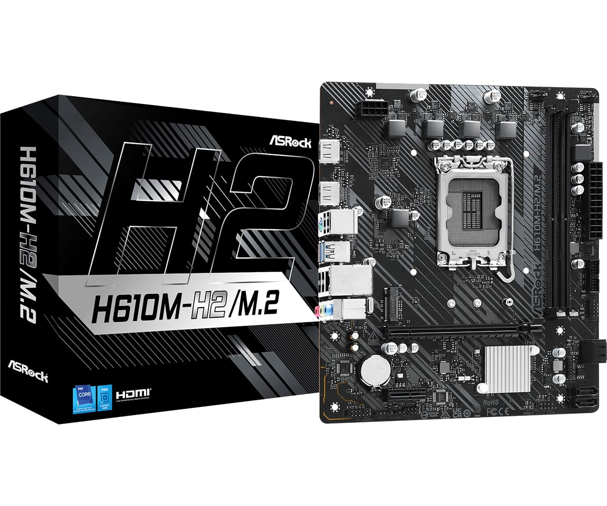 Placă de Bază ASROCK H610M-H2/M.2 LGA1700 mATX DDR4 - imagine 6