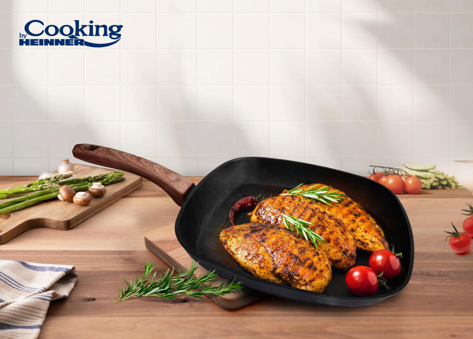 Set Gatit Heinner Malta 5 Piese Aluminiu Forjat - imagine 8