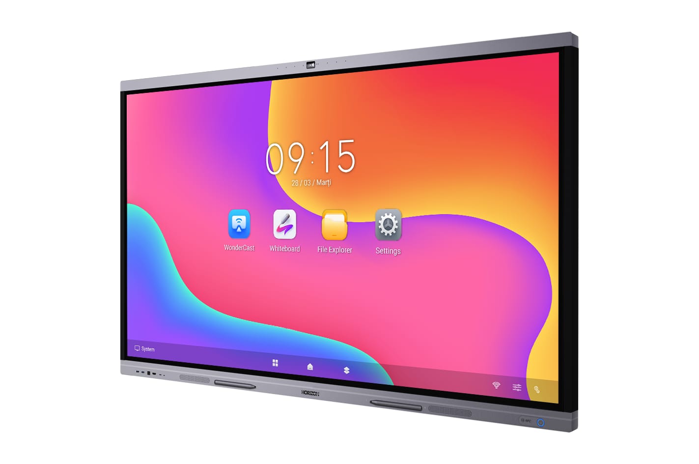 Display Interactiv HORIZON A3C 65" 4K UHD - Colaborare Premium - imagine 6