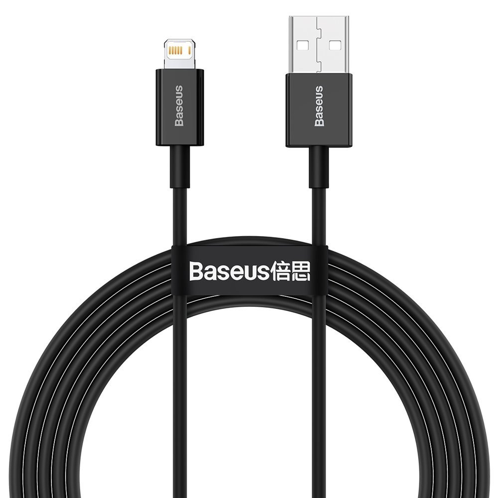 Cablu Lightning Baseus CALYS-C01 Fast Charging 2m Negru