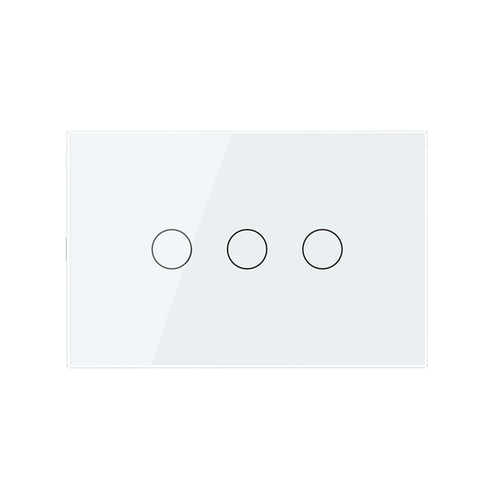 Intrerupator Triplu Touch Livolo ZigBee Sticla - imagine 2