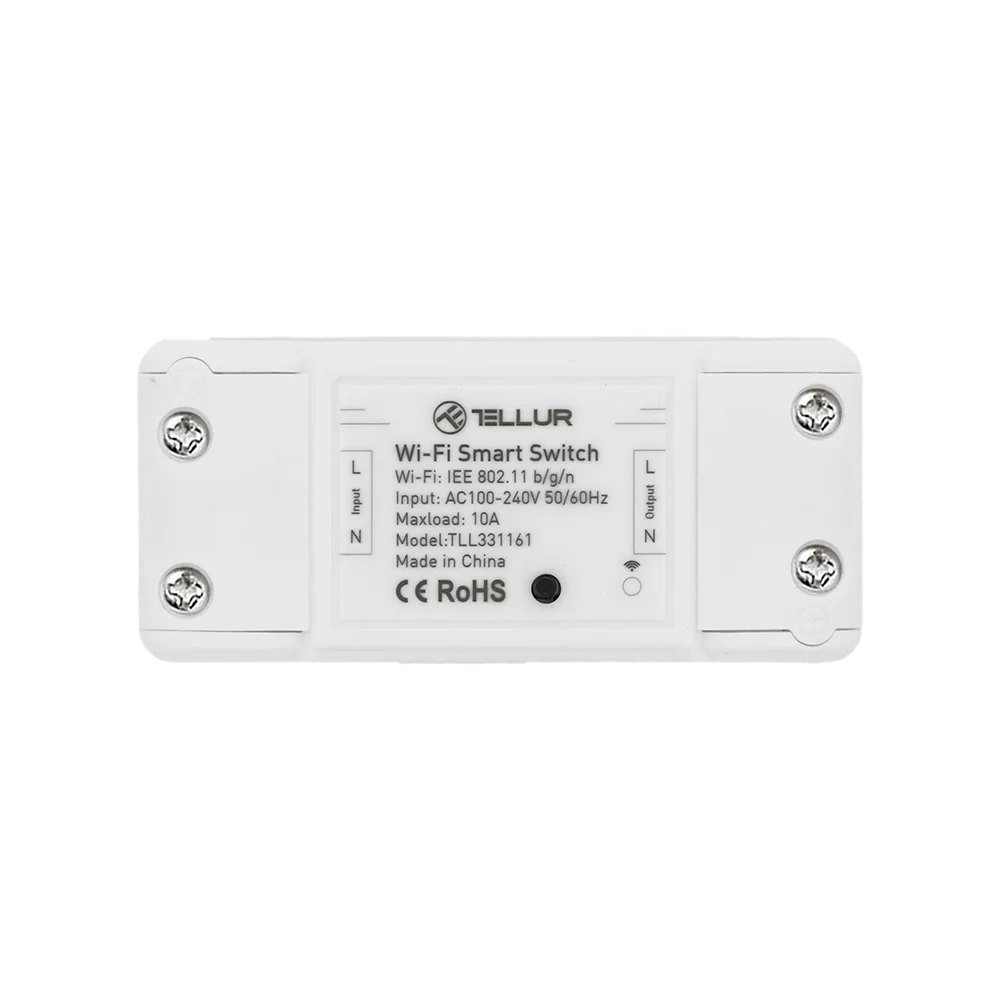 Releu Wi-Fi Tellur Smart, Control Aplicatie, 2200W - imagine 3