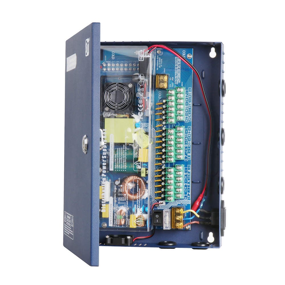 Sursa Safer 30A 12V cu 18 Iesiri Protejate