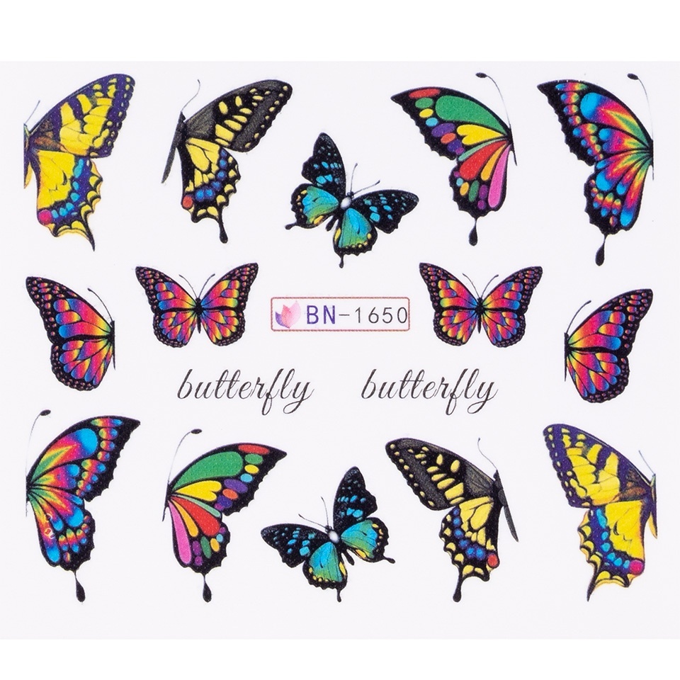 Tatuaj Unghii LUXORISE Butterfly, Model BN-1650