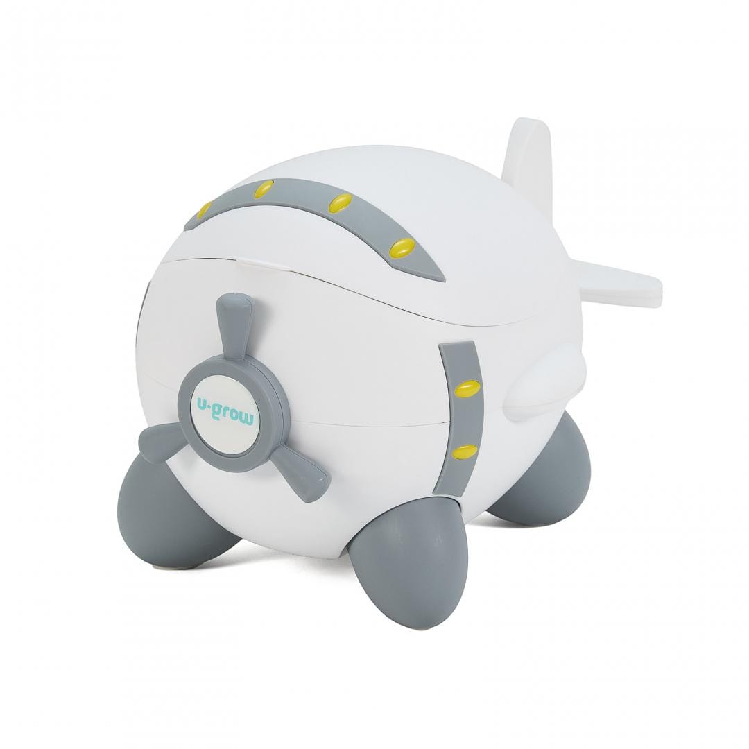 Olită Avion U-GROW Alb UGOA-75WH - Design Creativ pentru Copii - imagine 5