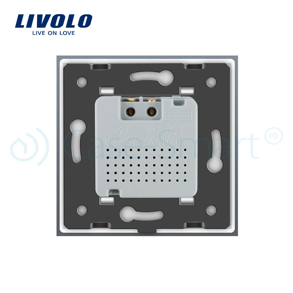 Intrerupator Senzor Miscare PIR Livolo Sticla - imagine 4