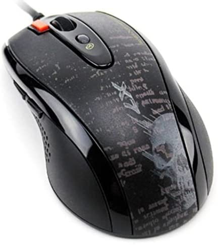 Mouse Gaming A4Tech F5-BK, 3000 DPI, USB, Optic, Negru - imagine 2