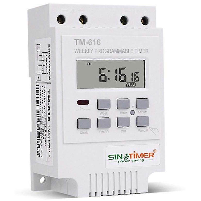 Temporizator Săptămânal Digital Sinotimer TM616