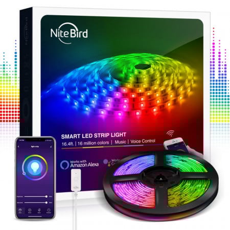 Banda LED WiFi RGB Gosund 10m Control Vocal