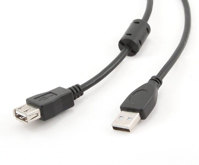 Cablu Prelungitor USB 2.0 Spacer 1.8m Negru - Conexiune Rapidă - imagine 2